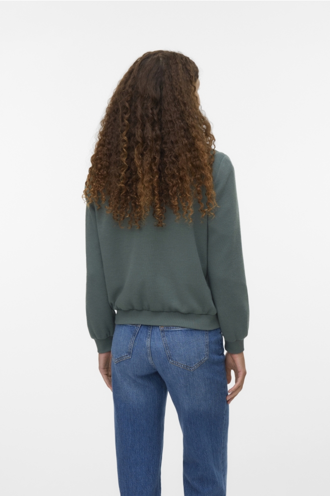 VMKIMIKO LS SHORT JERSEY BOMBER NOO 10331961 BALSAM GREEN